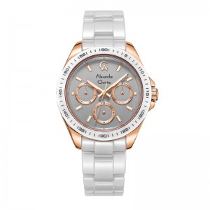Alexandre Christie AC 2B08 Rosegold White Grey BFBRGGRSL
